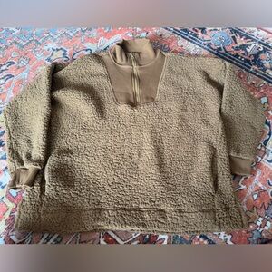 Aerie Sherpa quarter zip